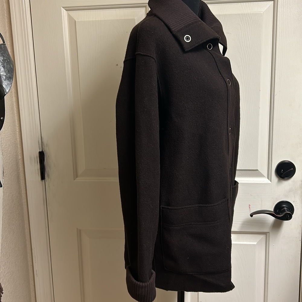 Jones New York Signature Small Button Down Jacket with Pockets, 76% Wool… - Picture 5 of 11